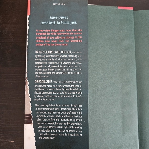 The Book of Cold Cases by Simone St. James book - Picture 3 of 6